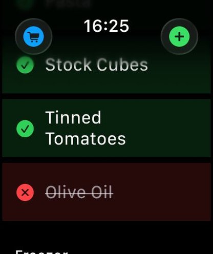 TurtleShop Apple Watch screen